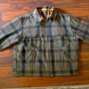 Woolrich Vintage Heavy Plaid Coat